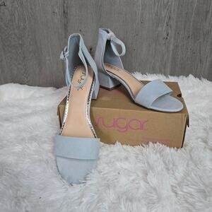 Women's Pale Blue Sugar Dress Shoes W10